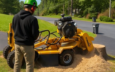 stump removal and grinding