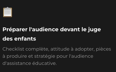 preparer l audience devant le juge des enfants avocate à montpellier ava magassa