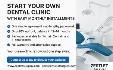 Stai pensando di aprire uno studio dentistico ma ti preoccupano gli elevati costi iniziali? Con ZEST
