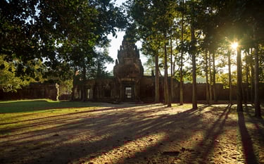 Inside Angkor Thom. Cambodia