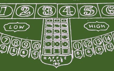 Hazard Layout Dice Game