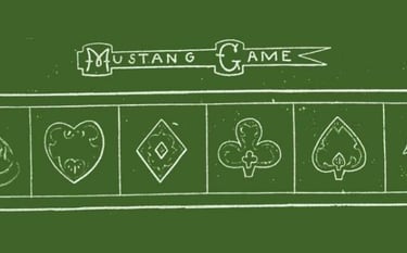 Mustang or Horse Head Dice Layout