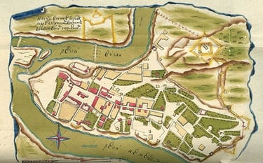 team building Kauno senamiesčio žemėlapis