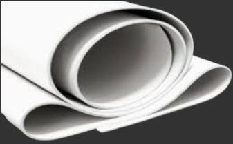 Hule nitrilo sanitario o alimenticio caucho