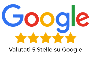 Valutati 5 Stelle su Google