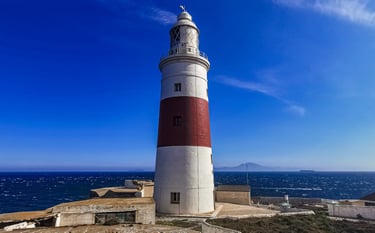 Gibraltar lighthouse Europe point