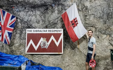 Gibraltar World War II tunnel