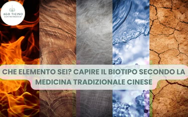 5 elementi, biotipo, MTC, test, cinque elementi