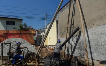 estaca strauss para alicerce