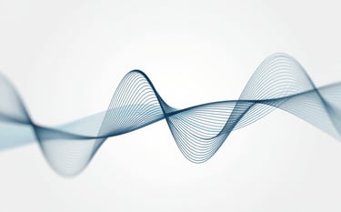 An abstract, high-tech visualization of financial flow and connections, using minimalist lines and soft lighting. Colors feature #1A2C38 and #4A7C7F against a light background, conveying security and trust.