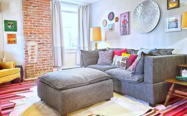 living room funky boho decor 2123 rivermont