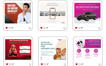 Virtual Assistant Graphics portfolio