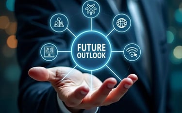 A bright pathway leading towards the future, symbolizing The Mytians' vision of empowering learners and revolutionizing edu.