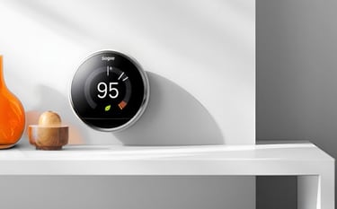 High End Design Warm House Thermostat 95F HeroBanner Mobile