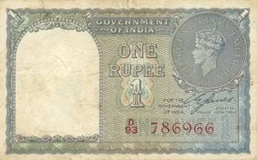 Indian 786 Serial Number Banknote