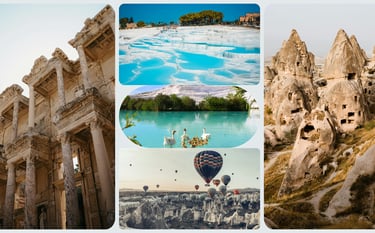 4 Days Cappadocia, Pamukkale & Ephesus Tour from Istanbul