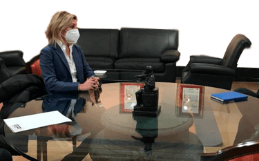 Reunión con Lugarteniente del Justicia de Aragón