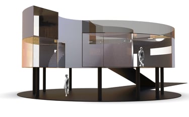 MODERN PAVILLION ARCHITECTURE DESIGN BY EGLE ALEJEVAITE WWW.EGLEDESIGN.NET