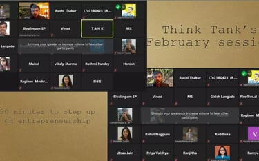 RisingIndia AtmaNirbhar ThinkTank presented Sustainable Entrepreneurship in Feb 2021 for everyone
