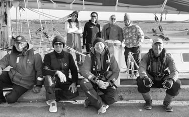 Amazing Crew on Wind Shift for Sydney to Hobart Yacht Race