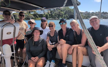 Amazing Crew on Wind Shift for Sydney to Nelson Bay