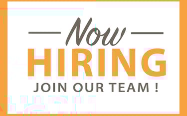 We're HIRING - Email Us to Inquire About Applying!