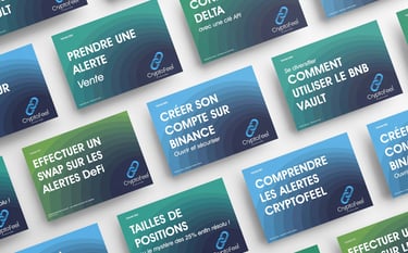 Déclinaisons de pages de garde des différents tutoriels de formation