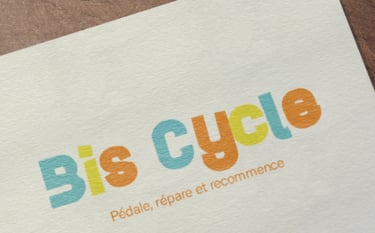 Logo Bis Cycle sur papier