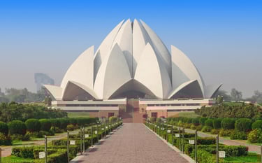 Lotus Temple - Delhi Sightseeing - NcrCabs