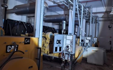 3616B, 13,800v. 60 Hz. Diesel Generators