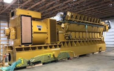 Caterpillar G20CM34 Natural Gas Generator Set