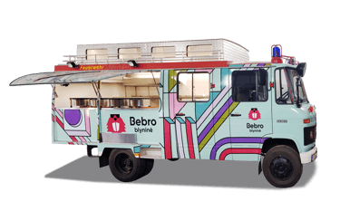 Maisto furgonas - Food Truck - Gaisrinis automobilis