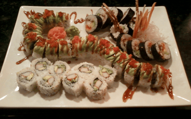 sushi plate!
