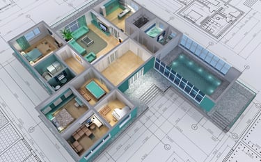 3D architectural rendering in San Fernando Valley