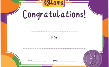 Rollama certificate