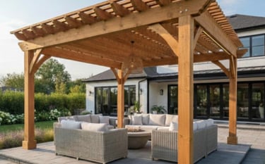 alt="Pergola project in Nacogdoches TX"