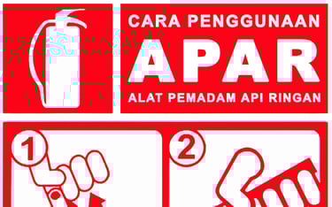 Petunjuk penggunaan APAR