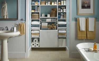 Luxury home organization and custom closet design in South Florida.