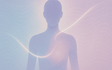 Glowing energy lines around heart and mind, Healy therapy Santa Ana