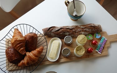 French breaksfat served in the Tiny House