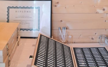 Diplôme et fioles Bye Bye Allergies