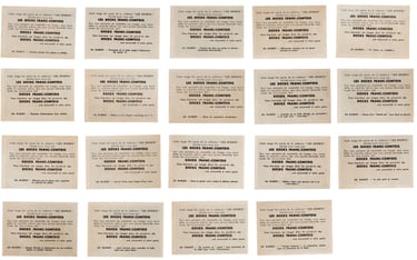 1950s Vintage French Basketball Card set Les Docks