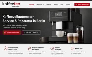 Miele Kaffeemaschinen Service Berlin