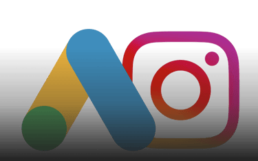 Ícones do Google Ads e Instagram com o texto "Expert em Gestão de Tráfego".