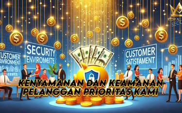 Kepuasan dan keamanan pelanggan merupakan prioritas kami royal win Indonesia