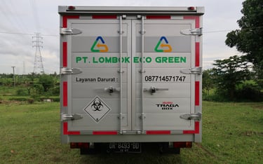 Tampak Belakang Traga Lombok Eco Green