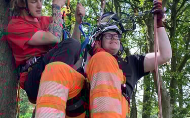 Tree Aerial rescue