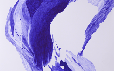 Détail de texture au bic