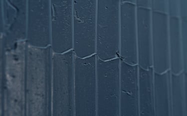 Fragment uit het schilderij '3' van modern kunstanaar Henk Tieten