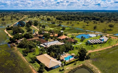 Piuval Lodge Flight View